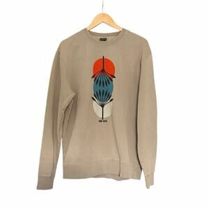 Dark Seas Division Bungalow Fleece Cement Sweatshirt Beige